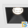 Встраиваемый светильник Maytoni Technical Alfa LED DL043-01-10W4K-SQ-WB