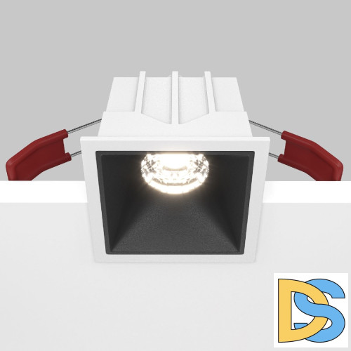 Встраиваемый светильник Maytoni Technical Alfa LED DL043-01-10W4K-SQ-WB