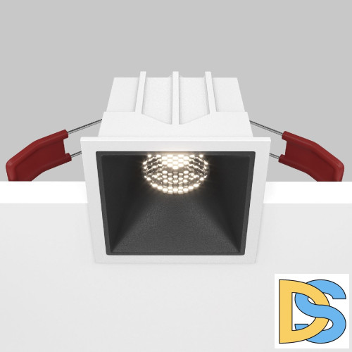 Встраиваемый светильник Maytoni Technical Alfa LED DL043-01-10W4K-SQ-WB