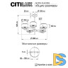 Люстра на штанге Citilux Alton CL421253