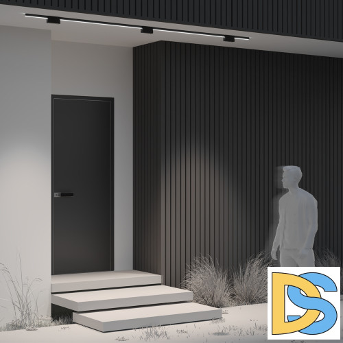 Уличный трековый светильник Maytoni Points O-TR01-2-S-10WB3K