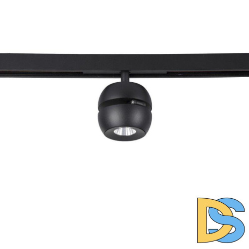 Трековый светодиодный светильник для магнитного шинопровода Crystal Lux Space CLT 0.33 011 7W BL-BL 4000K