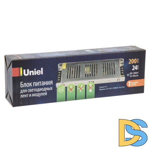 Блок питания Uniel UET-VAS-200B20 24V IP20 UL-00002433
