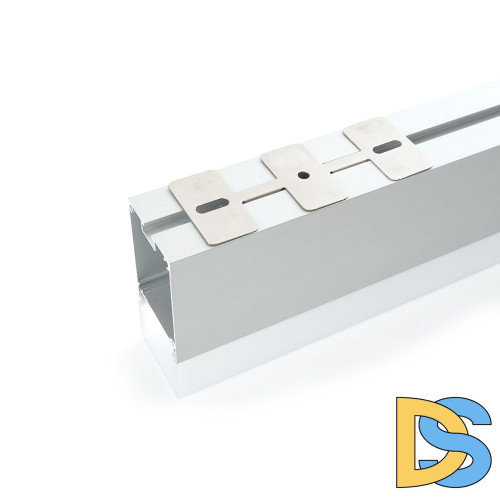 Профиль алюминиевый Feron накладной/подвесной с отсеком для БП 10377