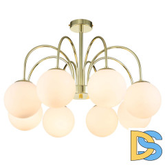 Люстра на штанге Indigo Voga 13017/8R Gold V000326