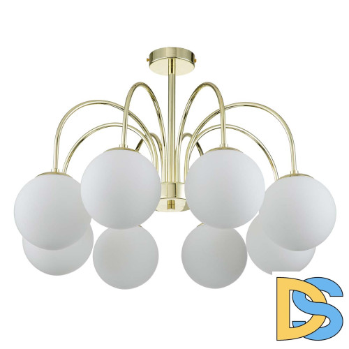 Люстра на штанге Indigo Voga 13017/8R Gold V000326