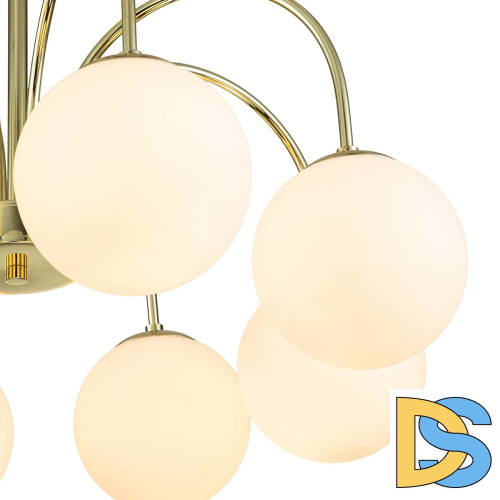 Люстра на штанге Indigo Voga 13017/8R Gold V000326