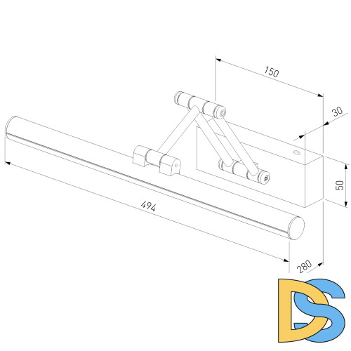 Подсветка для картин Elektrostandard Monza 4690389198434 a064137