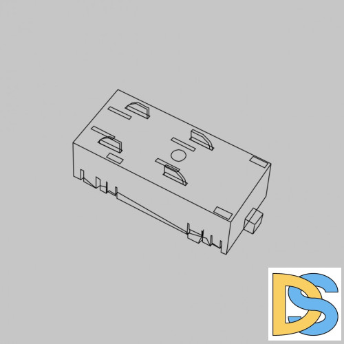 Соединитель прямой IMEX Smart Line IL.0050.4001-BK