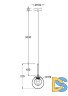 Подвесной светильник Maytoni Basic form MOD521PL-01G1