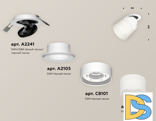 Спот Ambrella Light Techno Spot XM8101521 (A2241, A2105, C8101, N8402)