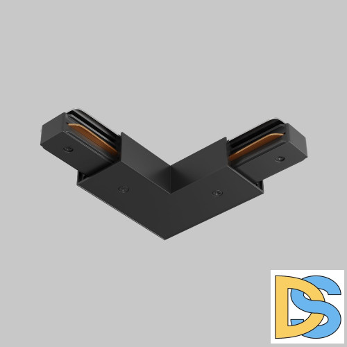 Угловой коннектор питания с вводом питания Maytoni Unity TRA001CLB-11B