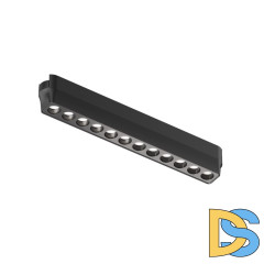 Трековый магнитный однофазный светильник Denkirs Air grill DK5335-BK