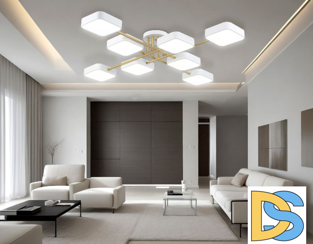 Потолочная люстра Ambrella Light Linetech Comfort FL516346