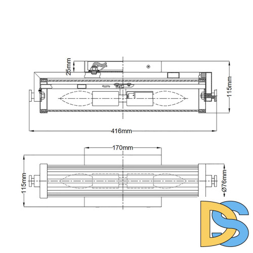 Подсветка для зеркала Kichler Azores QN-AZORES2-NBR