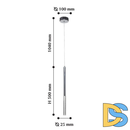 Подвесной светодиодный светильник Favourite Cylindro 2209-1P