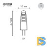 Светодиодная лампа Gauss Basic G4 2W 3000K 1169712