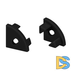 Заглушка Arlight SL-KANT-H11 BLACK c отверстием 044090