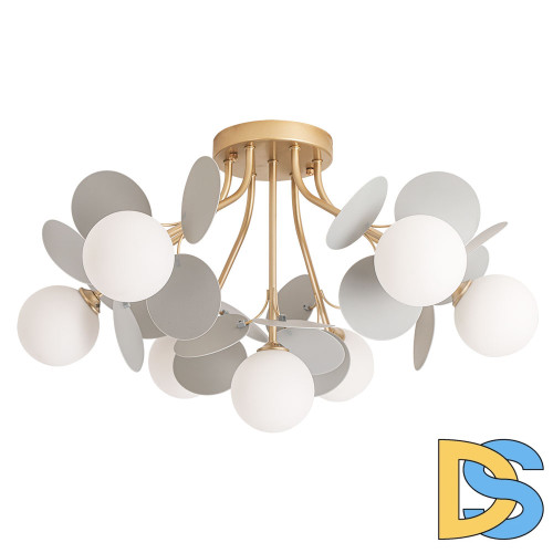 Потолочная люстра Arte Lamp Peacock A1369PL-7GY