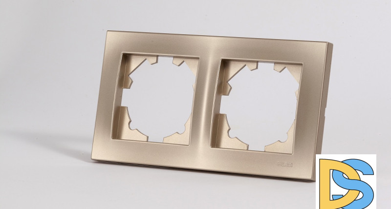 Рамка двухместная ELBI Vega 510-011400-226