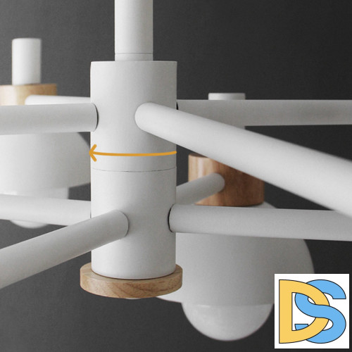 Люстра на штанге ImperiumLoft Fanta 193155-26