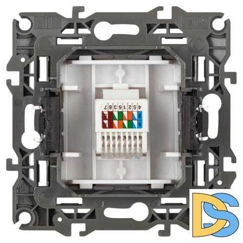 Розетка компьютерная RJ45 Эра 12-3107-16 Б0065716