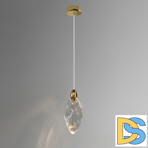 Подвесной светильник Delight Collection Colvin MT9176-1H titanium gold