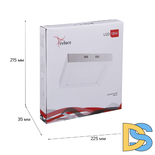 Накладной светильник Reluce 70607-9.5-001OL LED18W WH 4000K