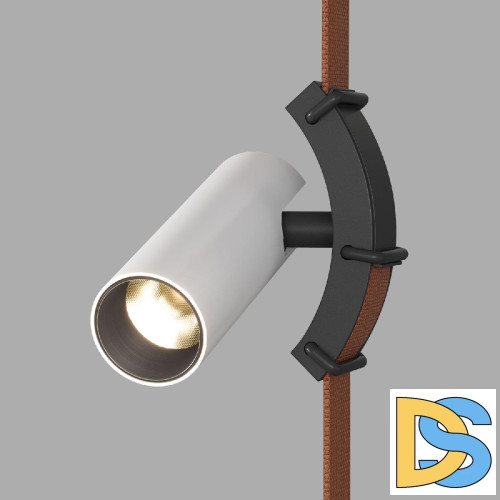 Трековый однофазный светильник Denkirs Belty Spot DK5547-BW+BK