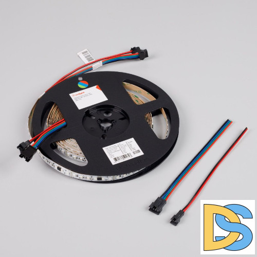Светодиодная лента Arlight SPI-A120-10mm 24V RGB-PX6-BPT (23 W/m, IP20, 2835, 5m) 046871