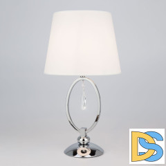 Настольная лампа Eurosvet Madera 01055/1 хром/прозрачный хрусталь Strotskis