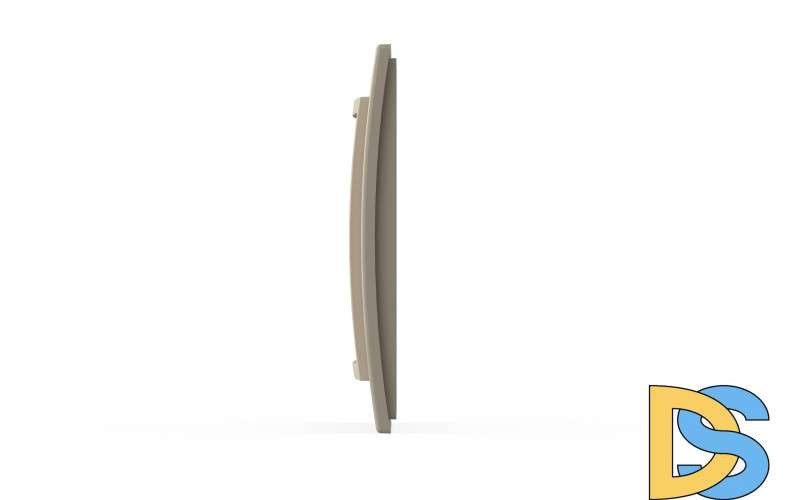 Рамка для двухместной розетки без заземления ELBI Zena 608-010300-908