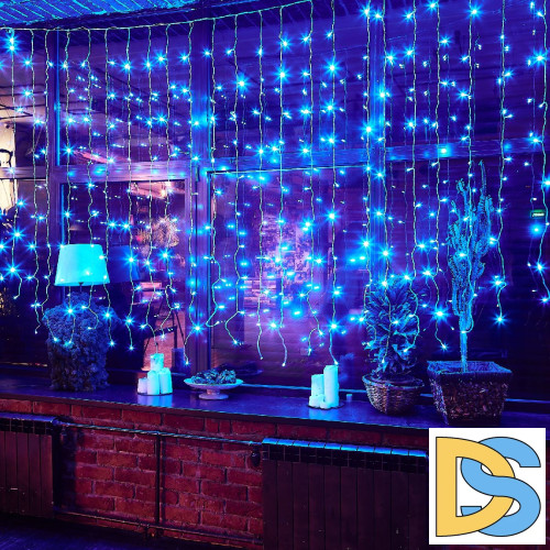 Уличная гирлянда Uniel ULD-C3020-264/TTK BLUE IP44 UL-00010919