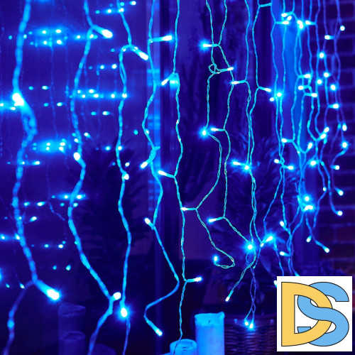 Уличная гирлянда Uniel ULD-C3020-264/TTK BLUE IP44 UL-00010919
