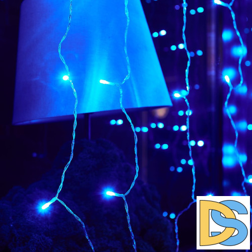 Уличная гирлянда Uniel ULD-C3020-264/TTK BLUE IP44 UL-00010919