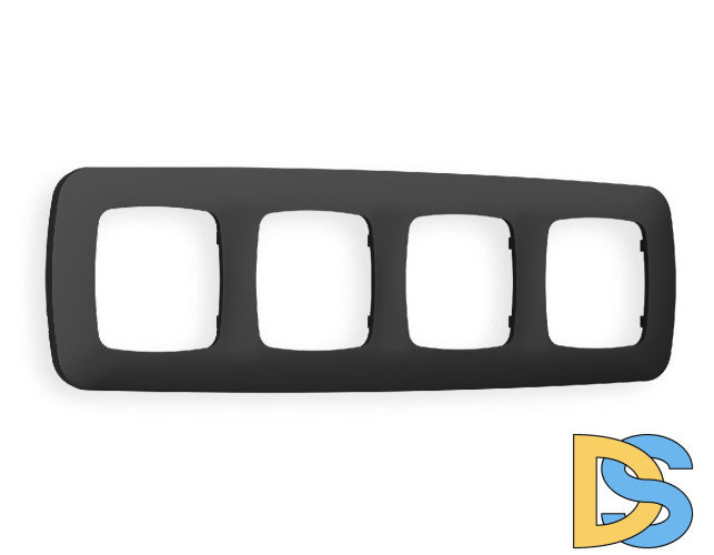 Рамка четырехместная Ambrella Volt Ecta OF140804