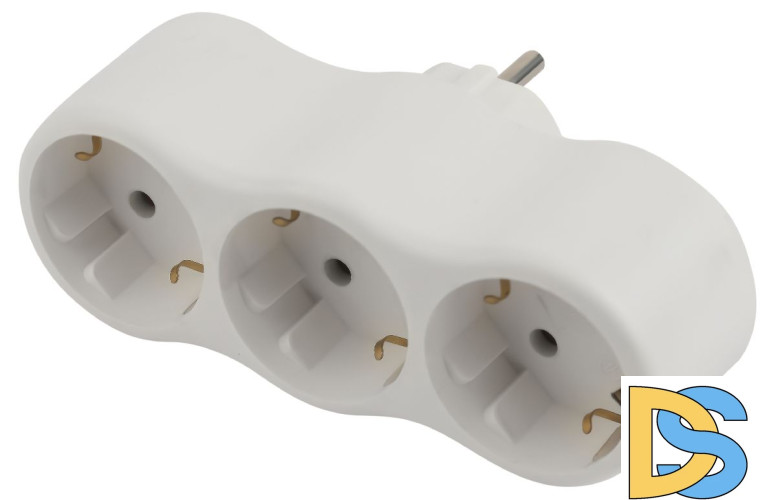 Разветвитель электрический Эра SPx-3e-W Б0053479