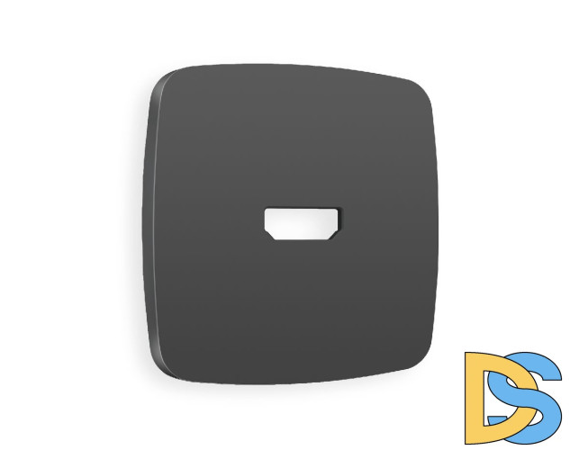 Лицевая панель для HDMI розетки Ambrella Volt Omega OP9140