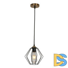 Подвесной светильник IMEX MD.3099-1-P BK+AB