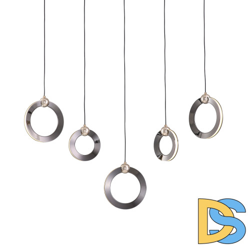 Подвесной светильник Delight Collection P0675 P0675-5B pearl black