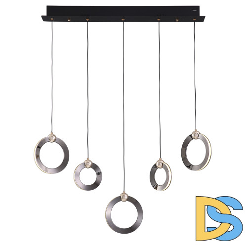 Подвесной светильник Delight Collection P0675 P0675-5B pearl black