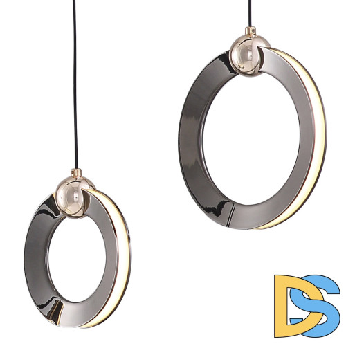 Подвесной светильник Delight Collection P0675 P0675-5B pearl black