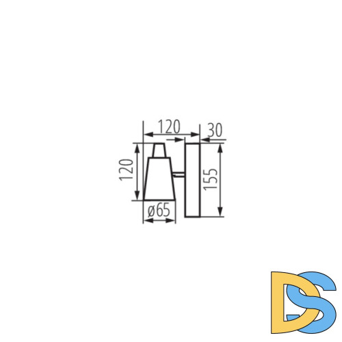 Спот Kanlux Sempra EL-1I B-SR 33091
