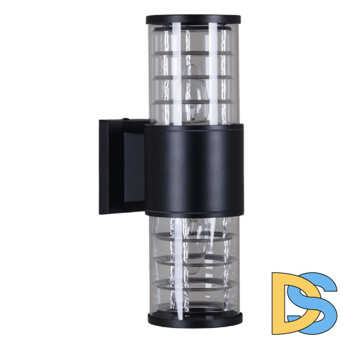 Уличный настенный светильник Reluce 86229-9.2-002CT 2*E27 BK