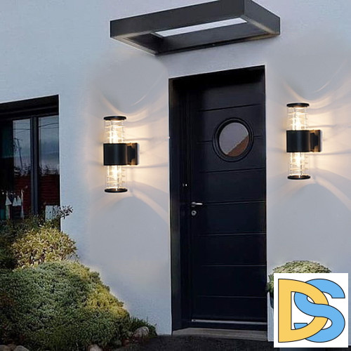 Уличный настенный светильник Reluce 86229-9.2-002CT 2*E27 BK