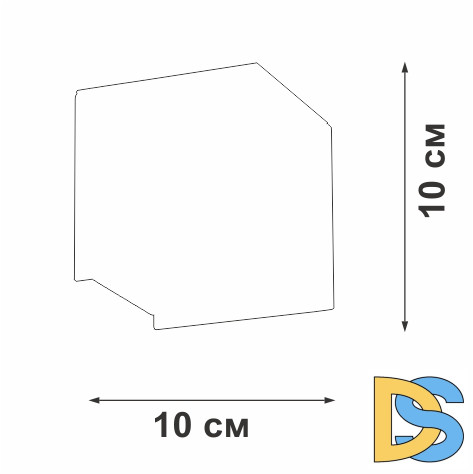 Настенный светильник Vitaluce V2835-1/1A