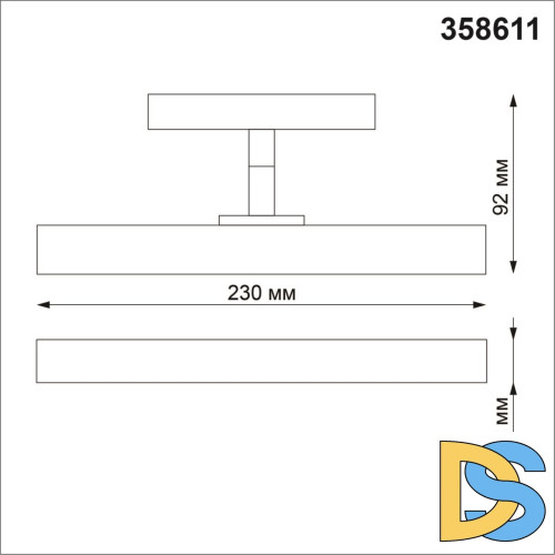 Трековый светильник Novotech Flum 358611