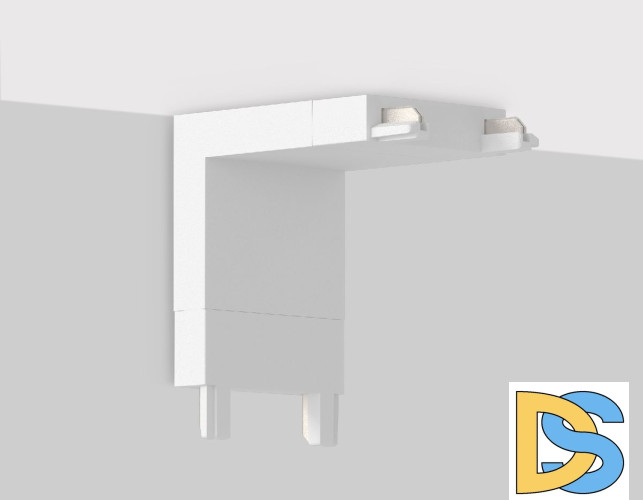 Коннектор угловой для шинопровода Ambrella Light Magnetic Ultra Slim Track System GV1103