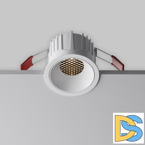 Встраиваемый светильник Maytoni Alfa LED DL043-01-15W3K-RD-W-1