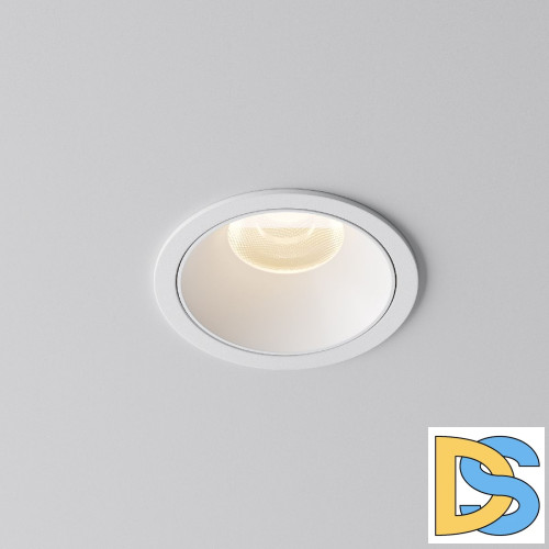 Встраиваемый светильник Maytoni Alfa LED DL043-01-15W3K-RD-W-1